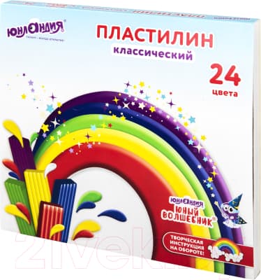 Пластилин Юнландия Юный Волшебник / 106511