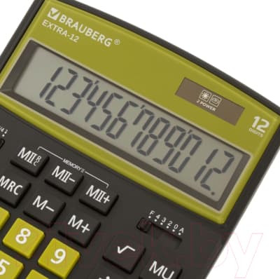 Калькулятор Brauberg EXTRA-12-BKOL / 250471 2