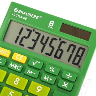 Калькулятор Brauberg Ultra-08-GN / 250509 3