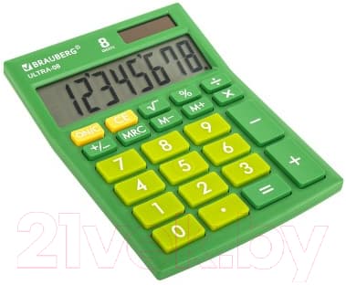 Калькулятор Brauberg Ultra-08-GN / 250509 4