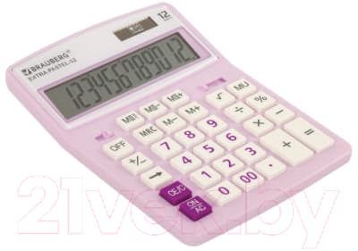 Калькулятор Brauberg Extra Pastel-12-PR / 250489