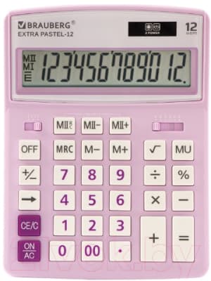 Калькулятор Brauberg Extra Pastel-12-PR / 250489 2