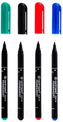 Набор маркеров Centropen Permanent / 2846/4 2
