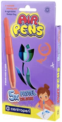 Фломастеры Centropen Pastel Colours / 615000560