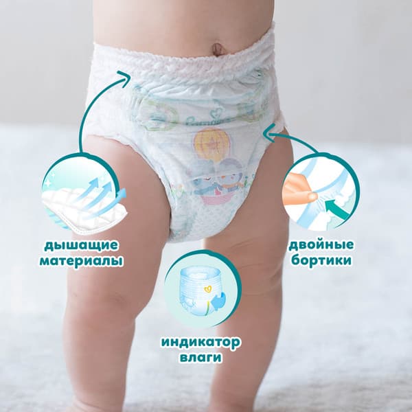 Подгузники-трусики детские Pampers Pants 6 Extra Large 4