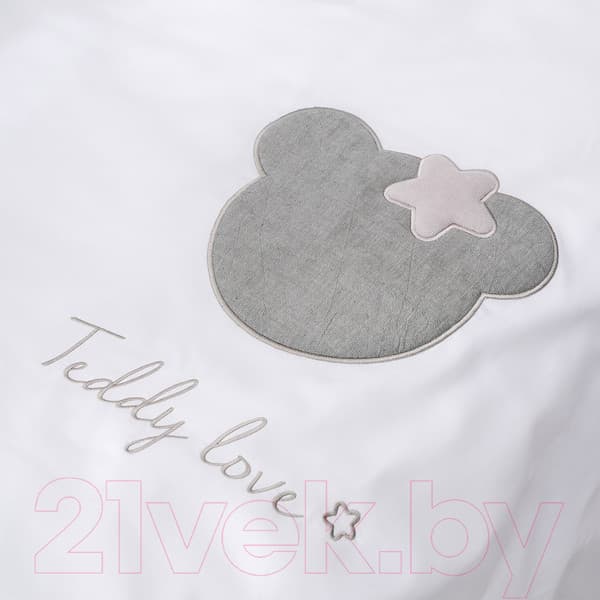 Комплект постельный для малышей Perina Teddy Love / ТЛ2.140-01.13 2