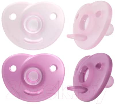 Набор пустышек Philips AVENT Сердце / SCF099/22 2