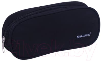 Пенал Brauberg Black / 229271