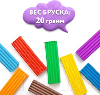 Пластилин Юнландия Веселый шмель / 106433 8
