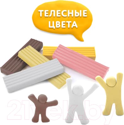 Пластилин Юнландия Веселый шмель / 106433 7