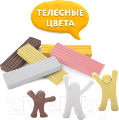 Пластилин Юнландия Веселый шмель / 106434 9
