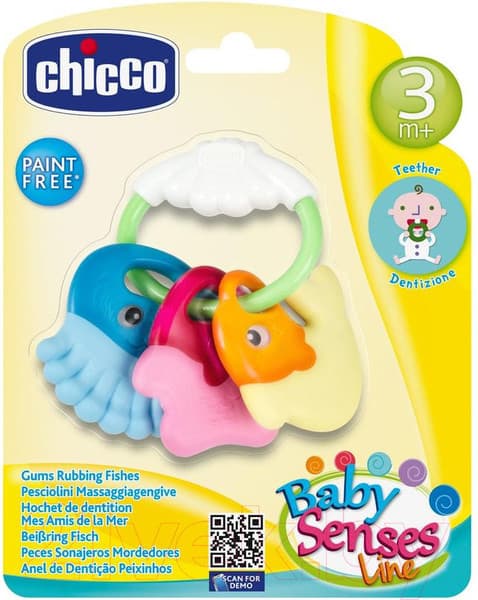 Прорезыватель для зубов Chicco Морские животные / 5956 3