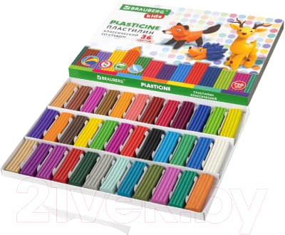 Пластилин Brauberg Kids Классический / 106438 2