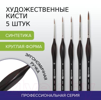 Набор кистей Brauberg Art Classic / 200950 9