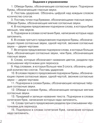 Рабочая тетрадь Аверсэв Русский язык. 2 класс. Контрольное списывание. Тренажер 3