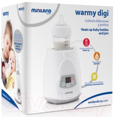 Подогреватель для бутылочек Miniland Warmy Digy / 89204 2