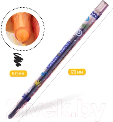 Восковые мелки CrowN ArtStory / TP-1600 3