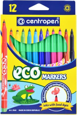 Фломастеры Centropen Eco Markers / 725601201