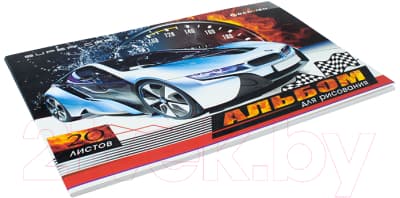 Альбом для рисования Darvish Super car / DV-13585-3 2