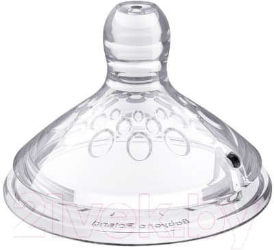 Соска BabyOno Natural Nursing антиколиковая, быстрый поток / 1454/02