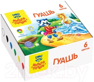 Гуашь Мульти-пульти Енот в сказке / ГК_42057 3