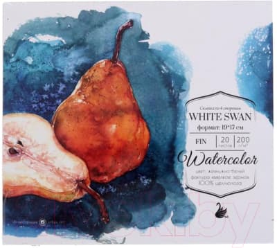 Альбом для рисования Малевичъ White Swan / 401437