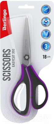 Ножницы канцелярские Berlingo Easycut 350 / DNn_18035_a 3