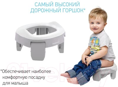 Дорожный горшок ROXY-KIDS HandyPotty / HP-255G 6