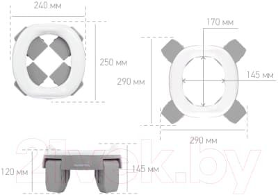 Дорожный горшок ROXY-KIDS HandyPotty / HP-255G 9