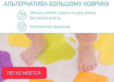 Набор ковриков для купания ROXY-KIDS Fresh Mix / RBM-05-FM 3