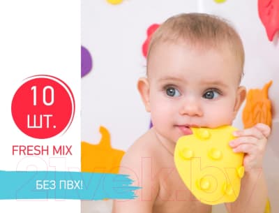 Набор ковриков для купания ROXY-KIDS Fresh Mix / RBM-10-FM 5