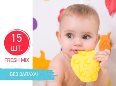 Набор ковриков для купания ROXY-KIDS Fresh Mix / RBM-15-FM 2