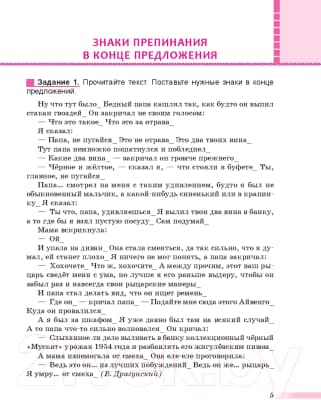 Рабочая тетрадь Попурри Русский язык: тренажер по пунктуации. 8-11 классы 5