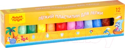 Пластилин легкий Мульти-пульти ЛП_38966