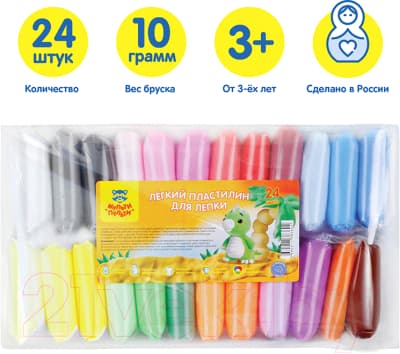 Пластилин легкий Мульти-пульти ЛП_40360 2