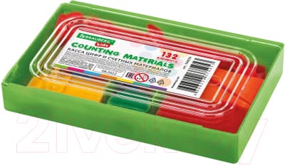 Касса счетных материалов Brauberg Kids / 106554
