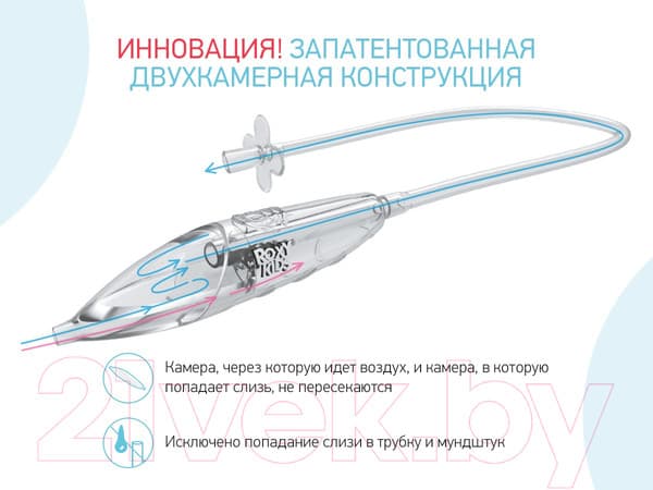 Аспиратор детский ROXY-KIDS С мягким наконечником / RND-27-116MP 9