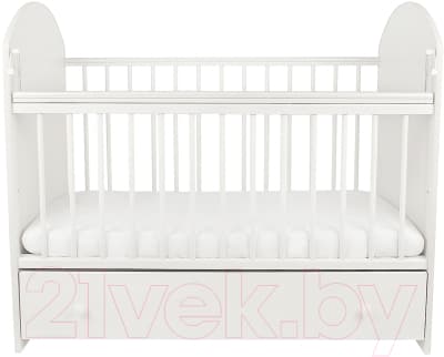 Детская кроватка INDIGO My Sleepy Лисичка маятник и ящик 2