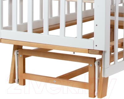Детская кроватка INDIGO Style на ножках продольный маятник 7