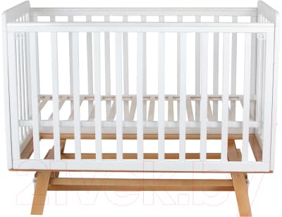 Детская кроватка INDIGO Style на ножках продольный маятник 3