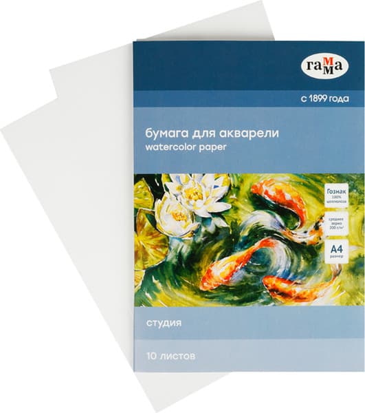 Набор бумаги для рисования ГАММА Студия / 40C03F710W 2