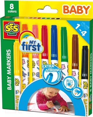 Фломастеры SES Creative My first / 00299