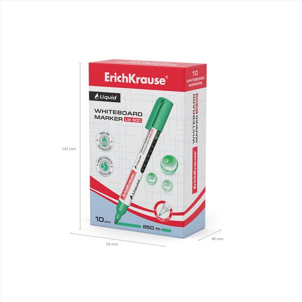 Маркер для доски Erich Krause Liquid LW-600 / 56096 5