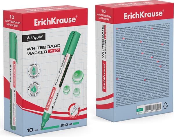 Маркер для доски Erich Krause Liquid LW-600 / 56096 3