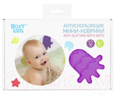 Набор ковриков для купания ROXY-KIDS RBM-010-12 4