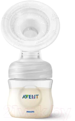 Молокоотсос ручной Philips AVENT Natural Motion с бутылочкой / SCF441/01 3