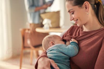 Молокоотсос ручной Philips AVENT Natural Motion с бутылочкой для кормления / SCF430/10 6