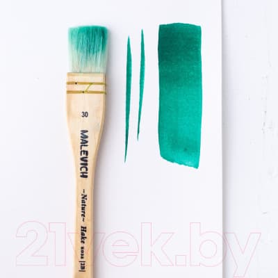Кисть для рисования Малевичъ Hake №30 / 791430 2