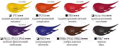 Масляные краски Малевичъ 520008 2