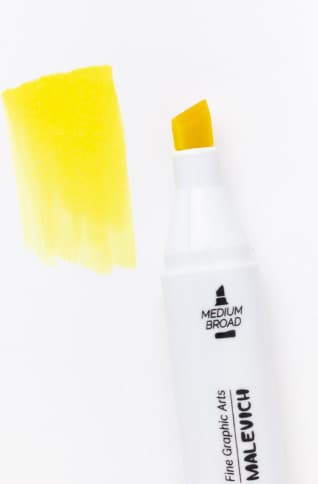 Маркер перманентный Малевичъ GrafArt Brush 190051 3